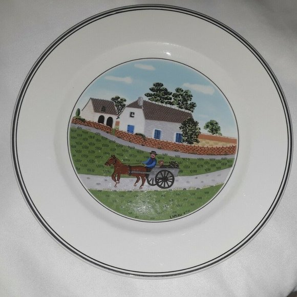 Villeroy Boch Naif Going To The Market Salad Desse - Picture 1 of 7